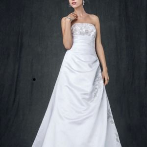 All Brand new wedding dress, veil, undergarments